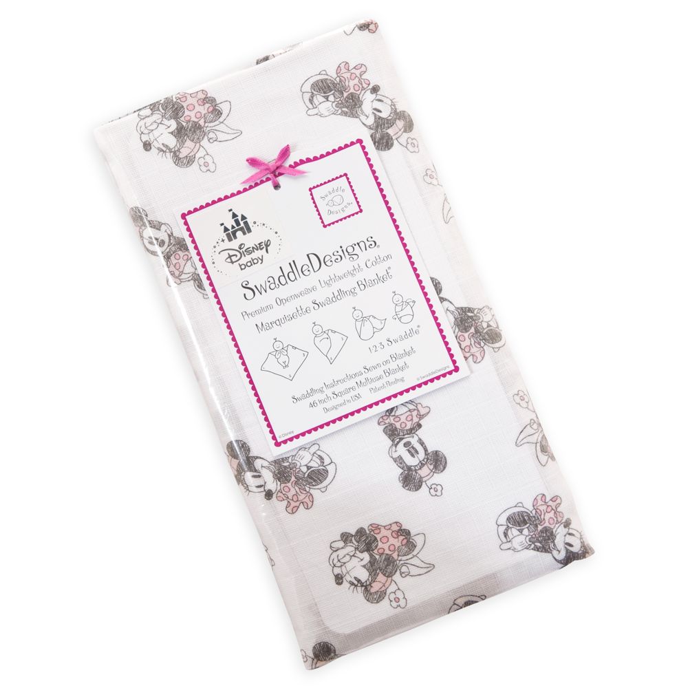 Minnie Mouse Swaddling Blanket for Baby