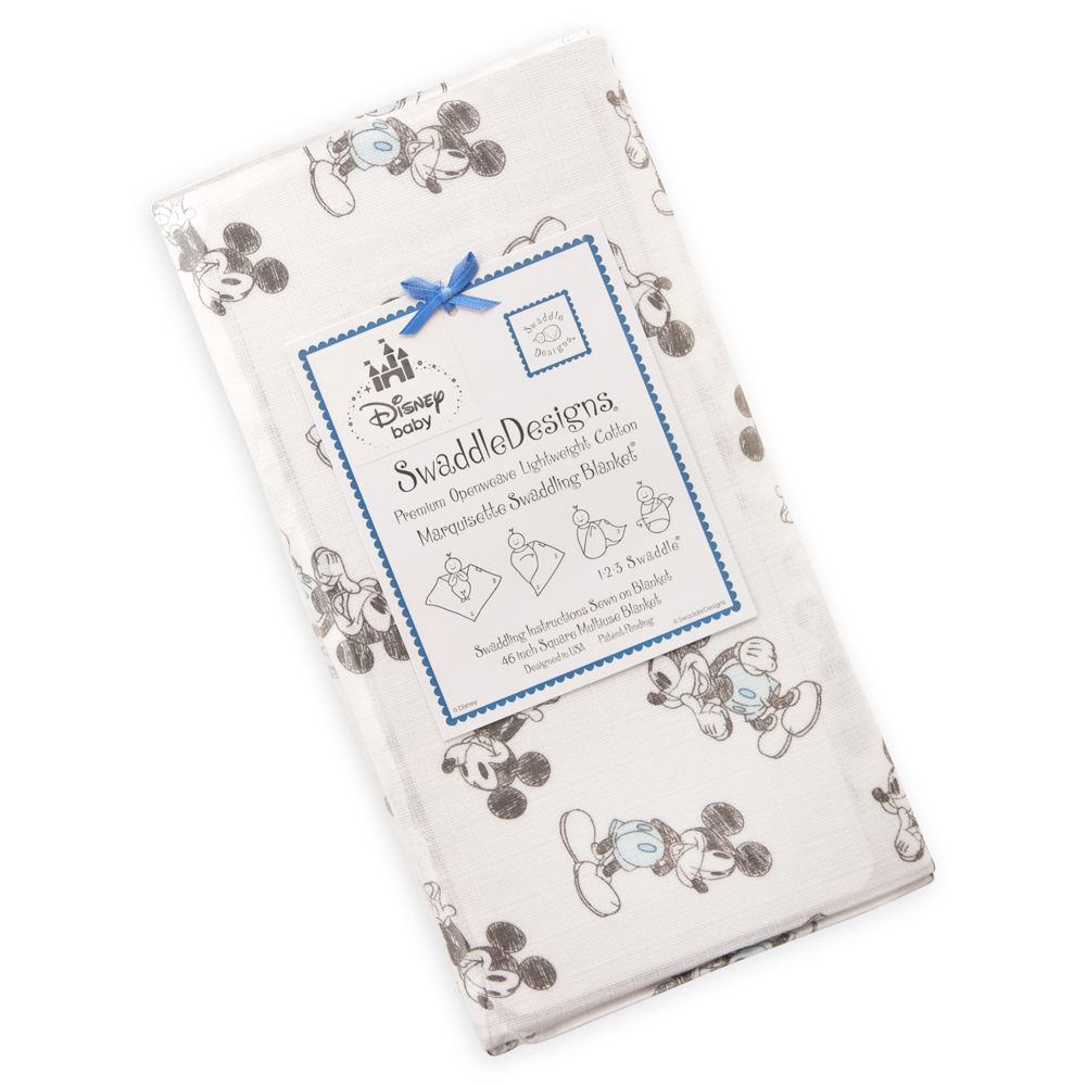 Mickey Mouse Swaddling Blanket for Baby
