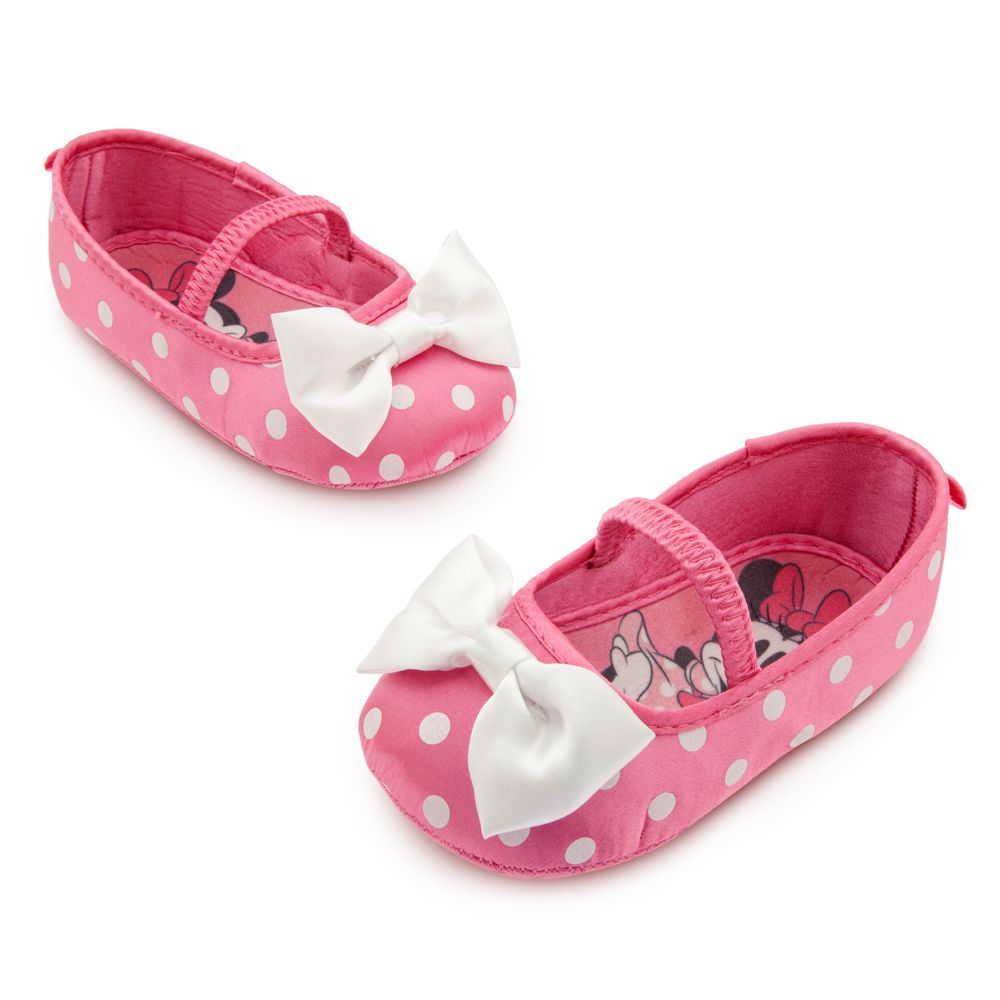 Minnie Mouse Costume Shoes for Baby - Pink | Shoes  Socks | Disney ...