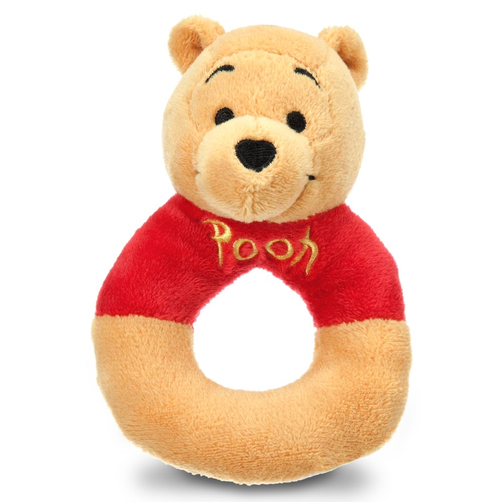 Winnie the Pooh Plush Rattle for Baby