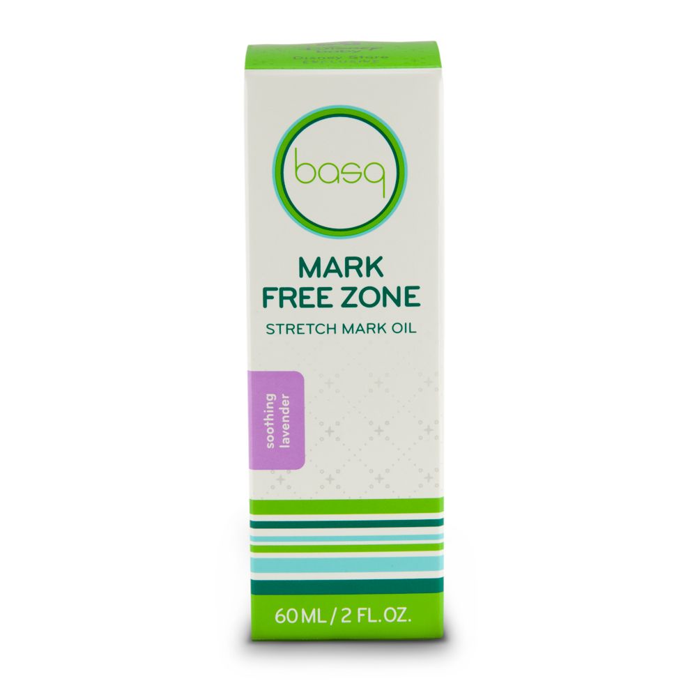 Mark Free Zone Stretch Mark Oil by basq - Soothing Lavender