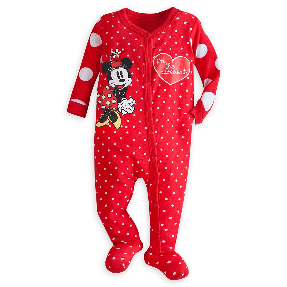 Minnie Mouse Stretchie Sleeper for Baby