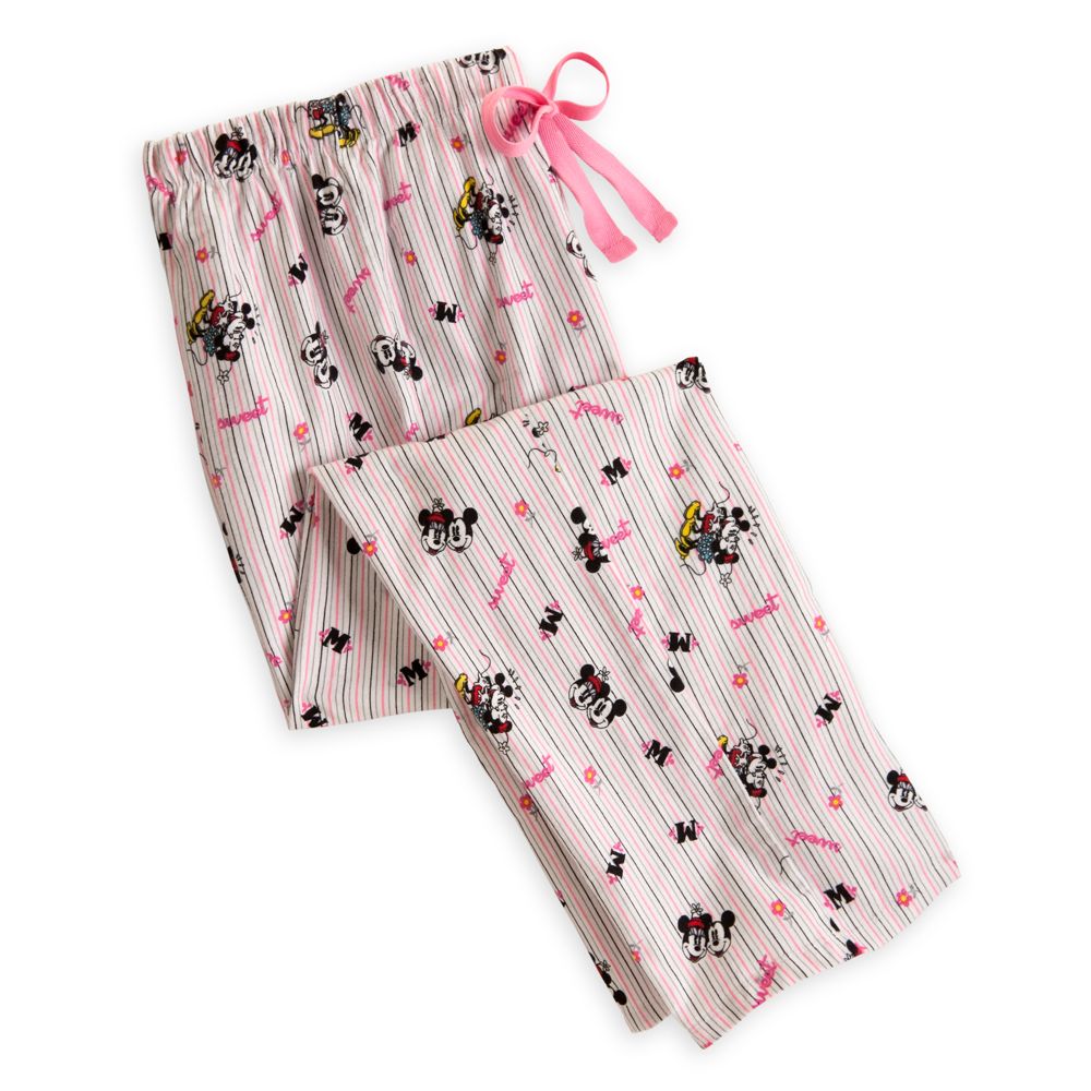 Mickey and Minnie Mouse Lounge Pants for Women
