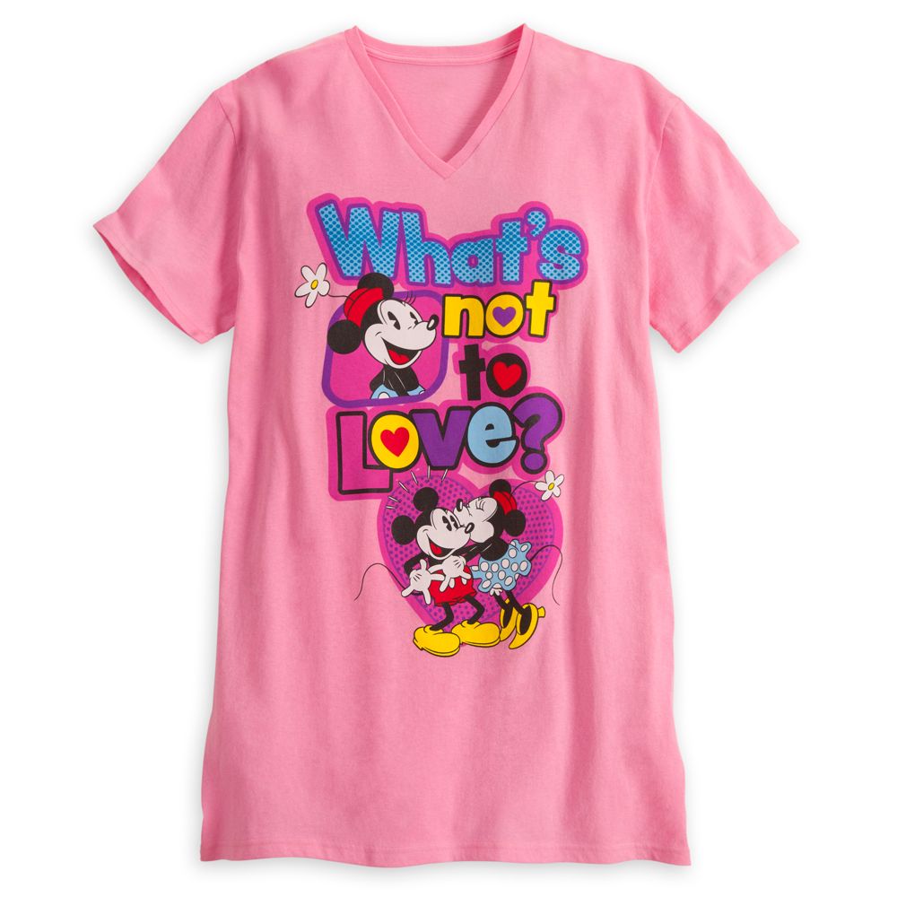 Mickey and Minnie Mouse Nightshirt for Women