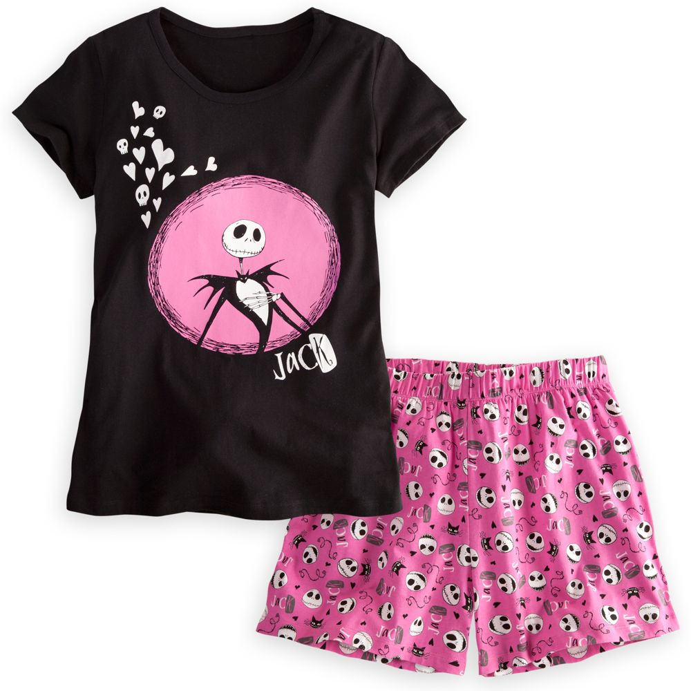 Jack Skellington Sleepwear Set for Women