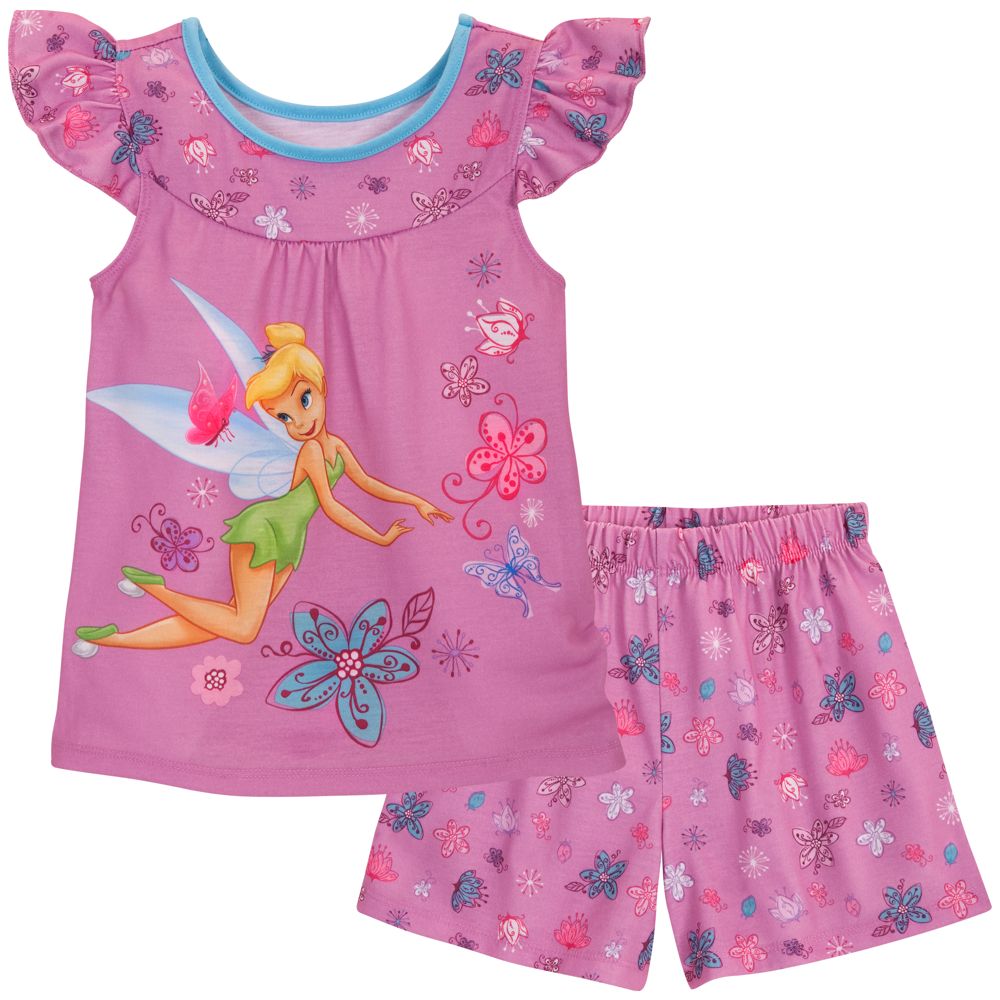 Tinker Bell Sleep Set for Girls -- 2-Pc.
