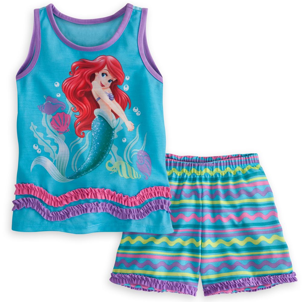 Ariel Pajamas Sleep Set for Girls