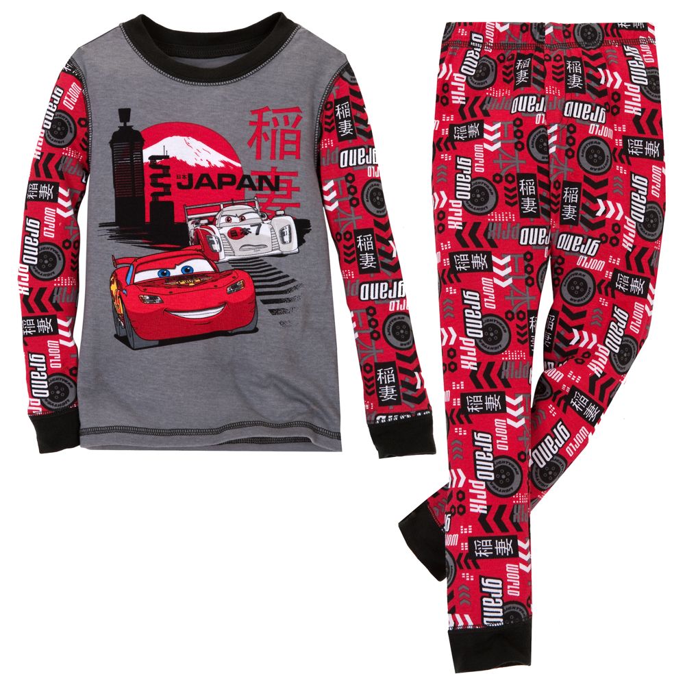 Cars 2 Shu Todoroki and Lightning McQueen PJ Pal for Boys