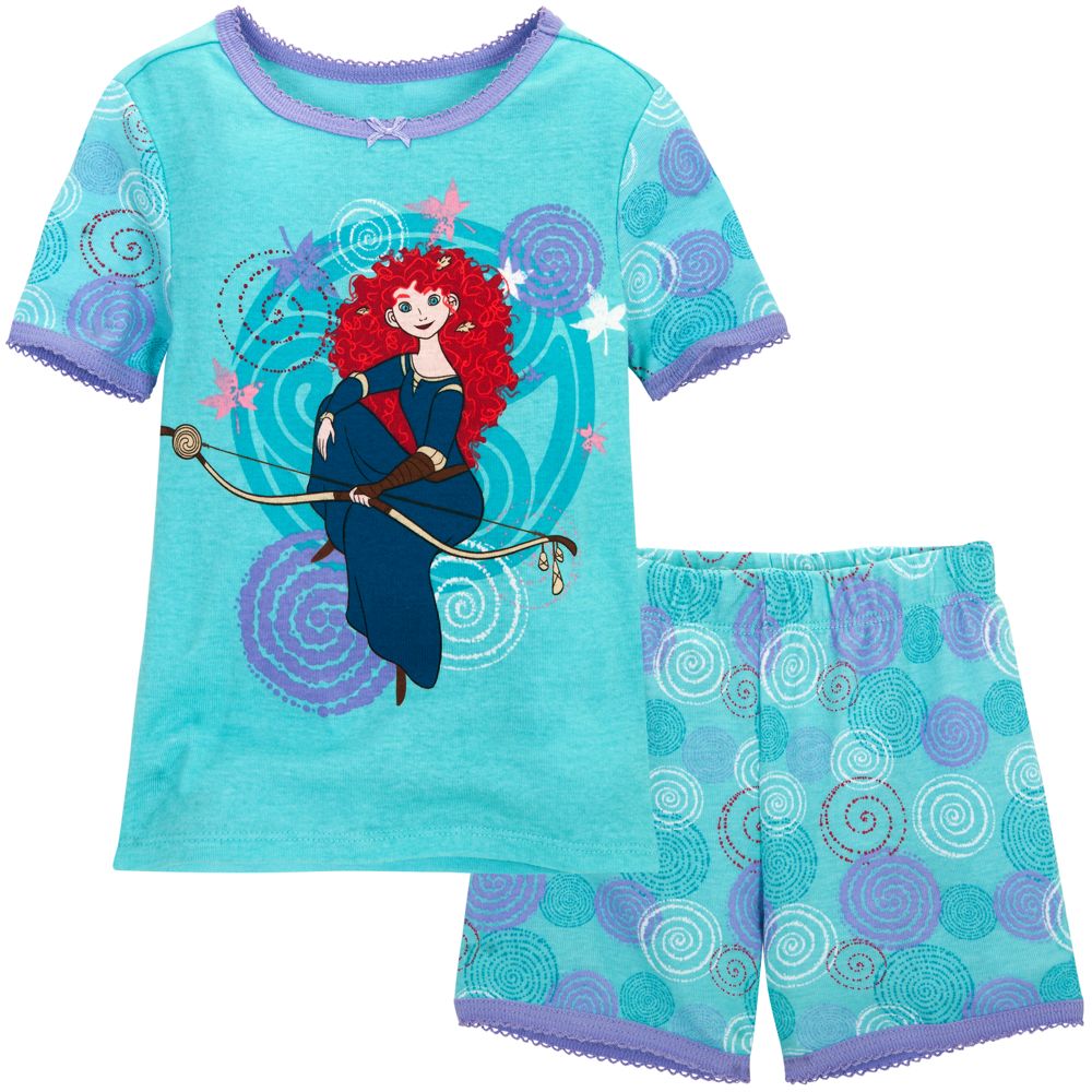 Short Merida PJ Pal for Girls -- 2-Pc.