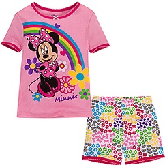 Short Minnie Mouse PJ Pal for Girls