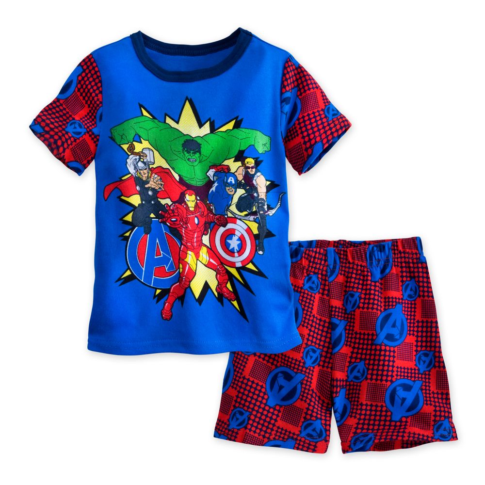 The Avengers PJ Pal Shorts Set for Boys