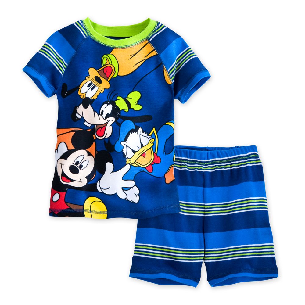 Mickey Mouse and Friends PJ Pal Shorts Set for Boys