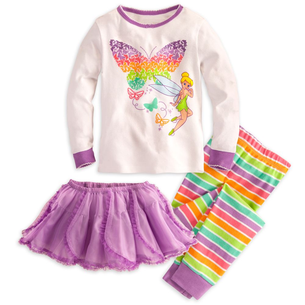 Tinker Bell Deluxe PJ Pal and Tutu Set for Girls