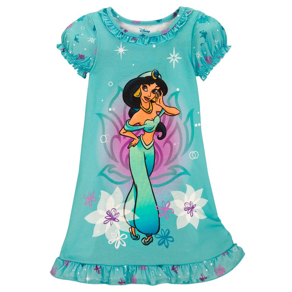 Blue Jasmine Nightshirt for Girls