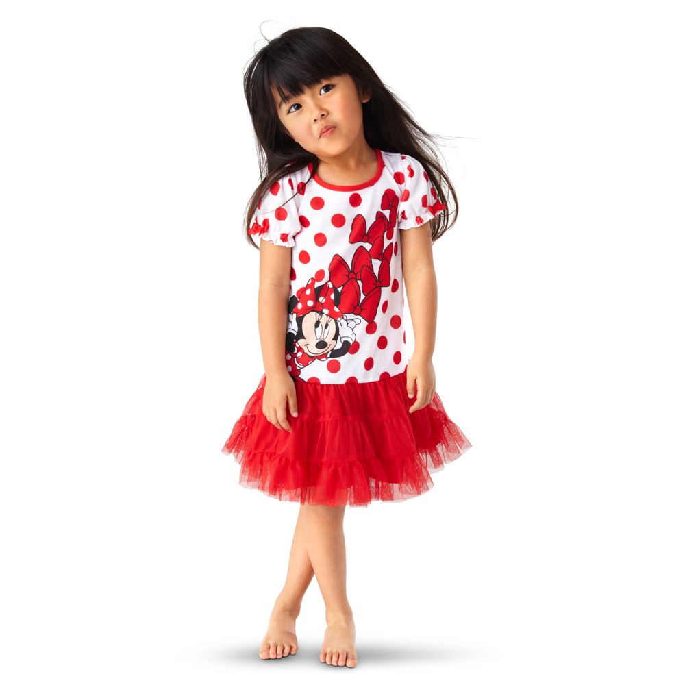 Deluxe Tutu Minnie Mouse Nightgown for Girls