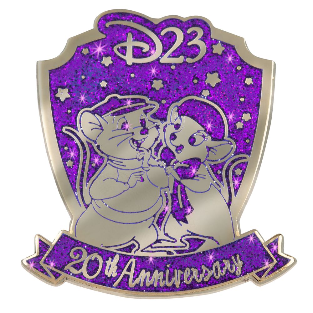 D23 Membership Exclusive 20th Anniversary The Rescuers Down Under Pin