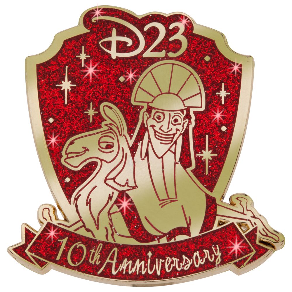 D23 Membership Exclusive 10th Anniversary The Emperor's New Groove Pin