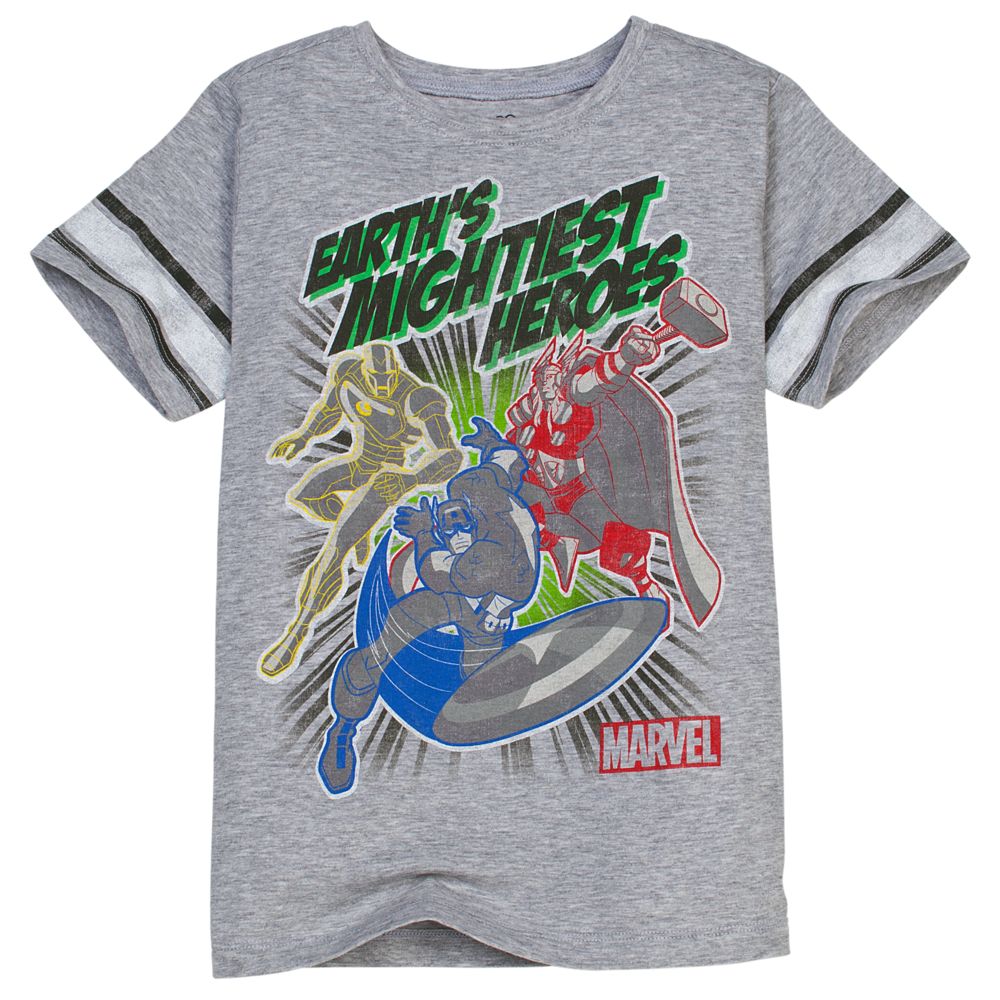 Marvel ''Earth's Mightiest Heroes'' Avengers Tee for Boys by Mighty Fine