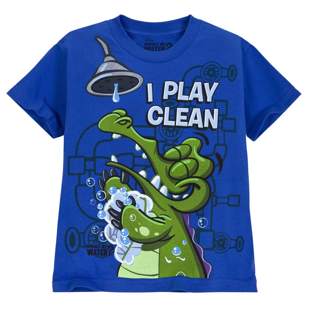 Where's My Water? Swampy the Alligator Tee for Boys