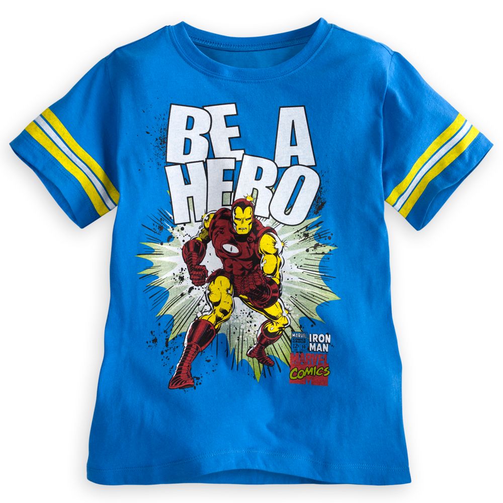 Iron Man Tee for Boys by Mighty Fine
