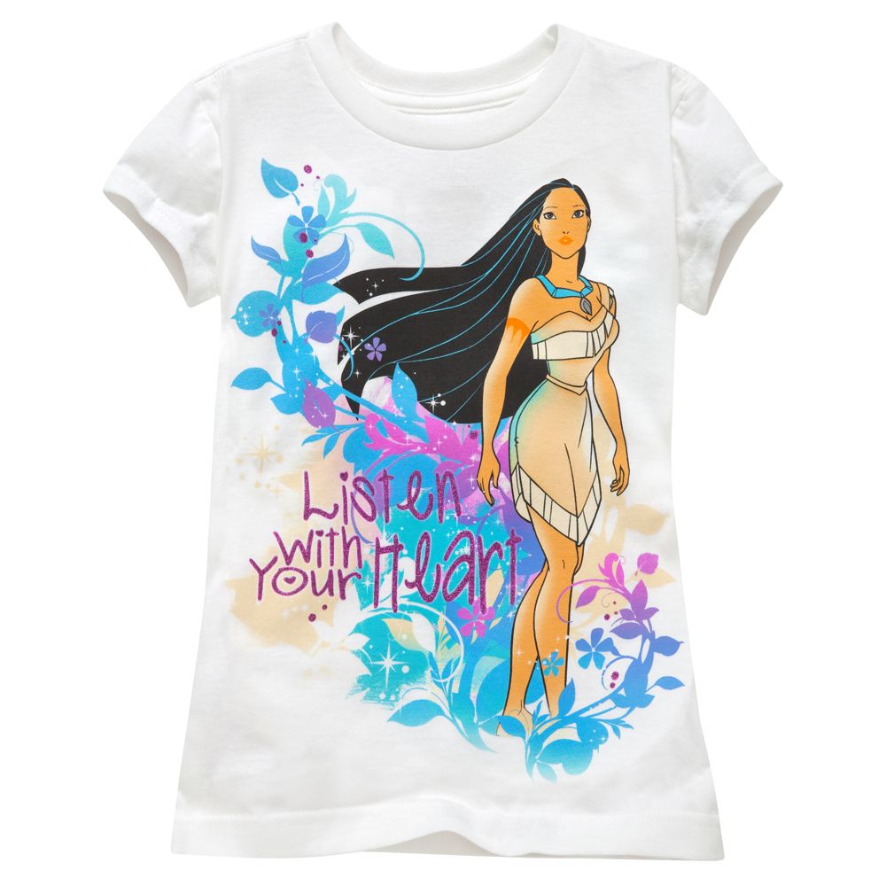 Pocahontas Tee for Girls -- Made With Organic Cotton