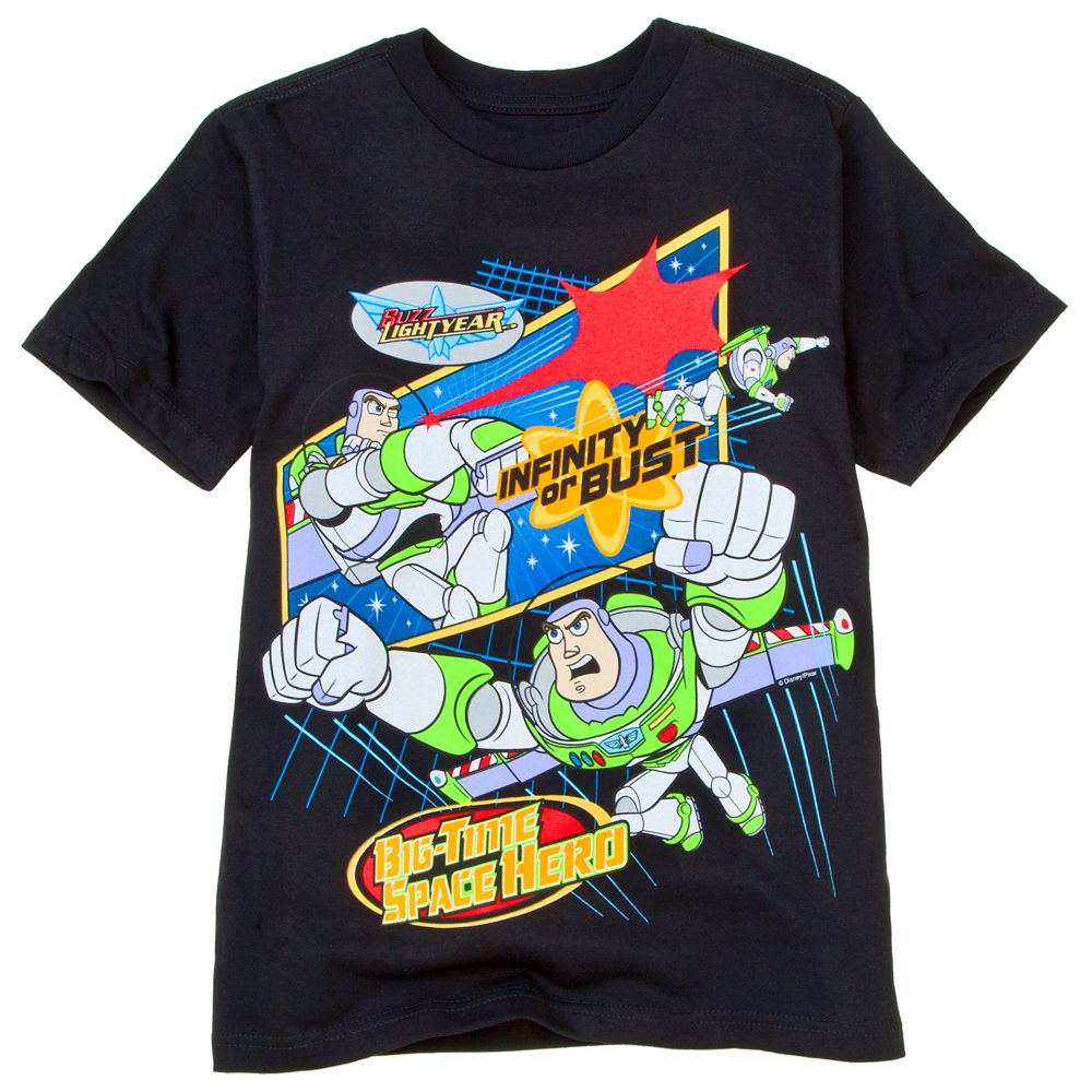 ''Infinity or Bust'' Buzz Lightyear Tee for Boys -- Made With Organic Cotton