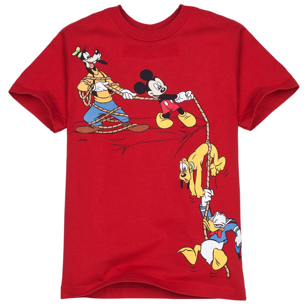 ''Edge of the Cliff'' Mickey Mouse and Friends Tee for Boys
