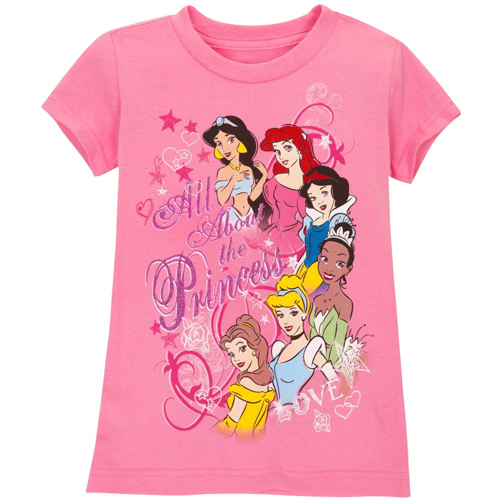 ''All About the Princess'' Disney Princess Tee for Girls