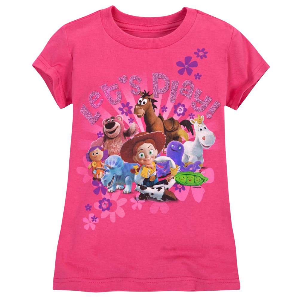 ''Let's Play!'' Toy Story Tee for Girls
