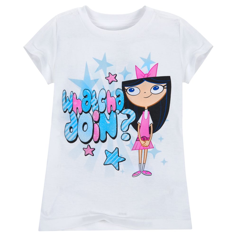 Isabella ''Whatcha Doin'?'' Phineas and Ferb Tee for Girls