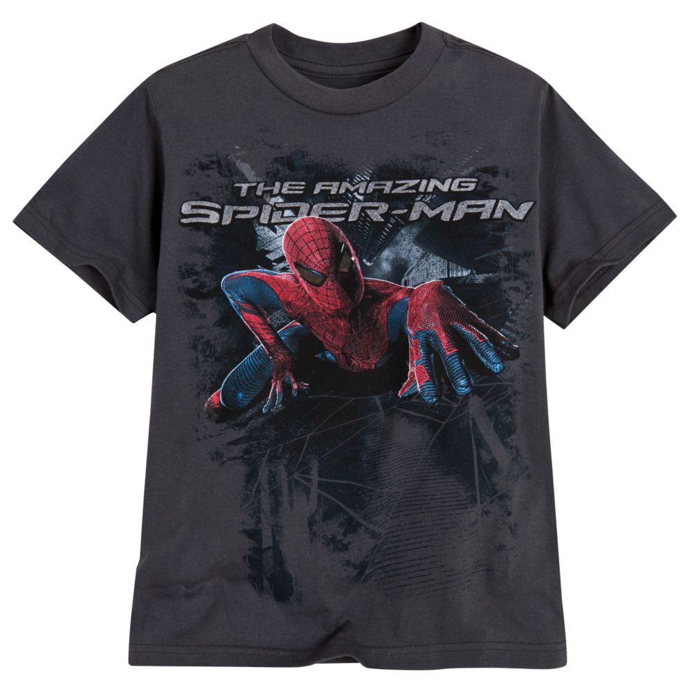 The Amazing Spider-Man Tee for Boys -- Grey