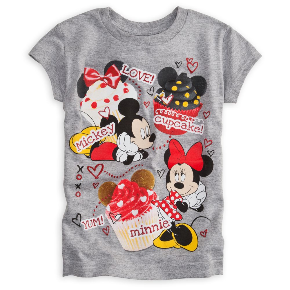 Mickey and Minnie Mouse Tee for Girls