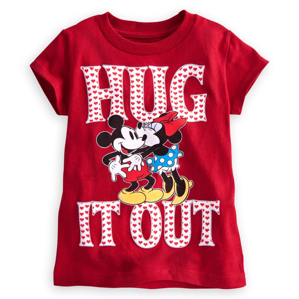 Mickey and Minnie Mouse Tee for Girls