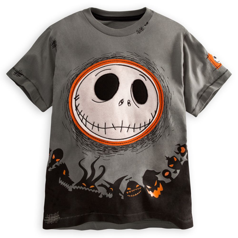 $19.50 Jack Skellington Tee for Boys - Deluxe Storytelling | Tees, Tops & Shirts | Disney Store