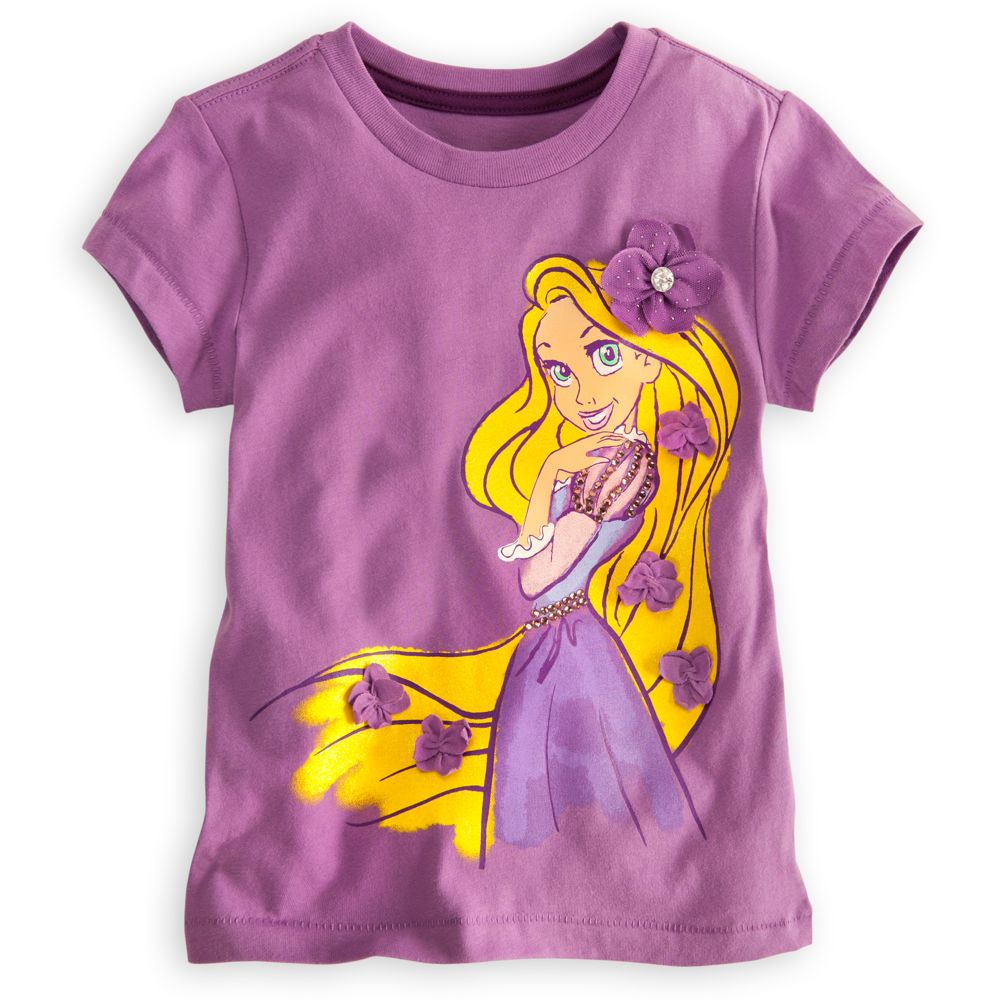Rapunzel Tee for Girls - Deluxe Storytelling