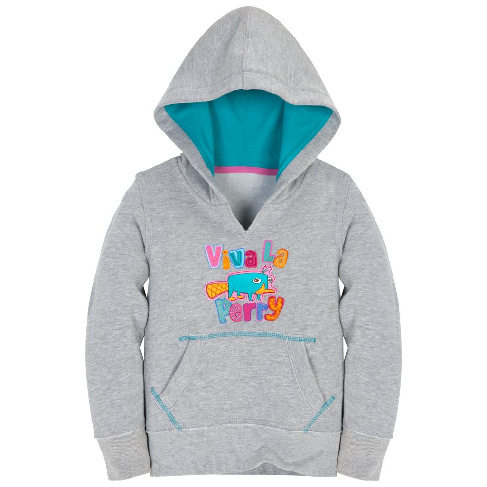 ''Viva La Perry'' Perry the Platypus Pullover Hoodie for Girls