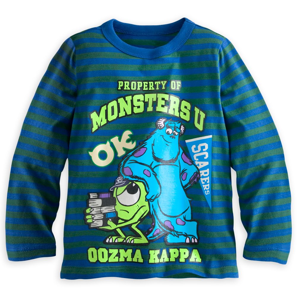 Monsters University Long Sleeve Tee for Boys