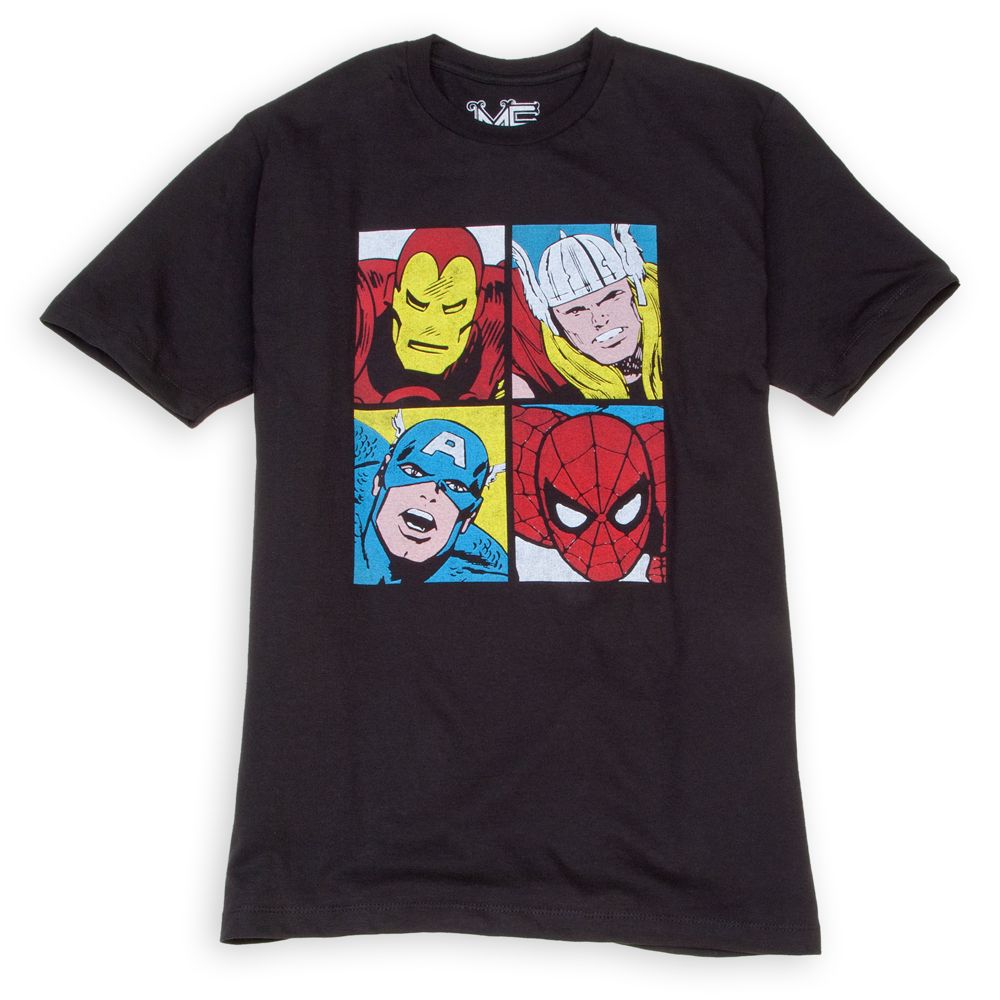 Portrait Marvel Universe Tee by Mighty Fine for Men