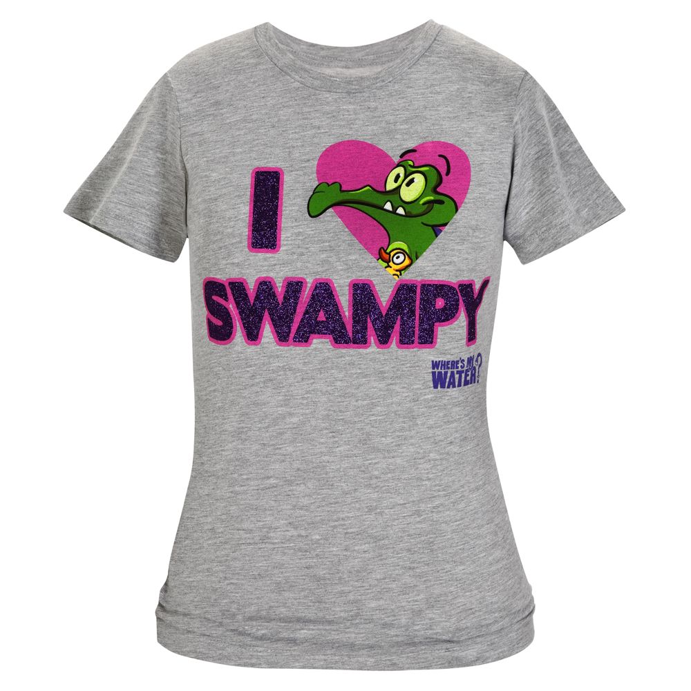 Where's My Water? Swampy the Alligator Tee for Women