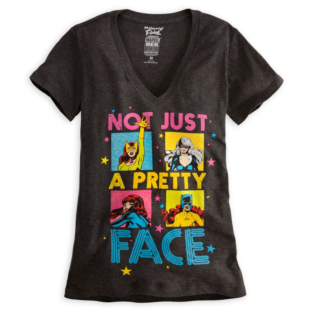Marvel Heroines Tee for Women by Mighty Fine