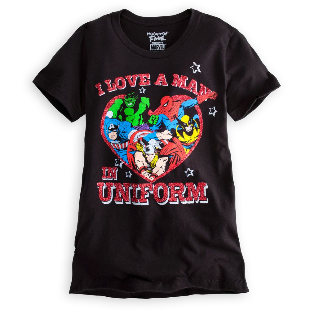 Marvel Comics Heroes Tee for Women