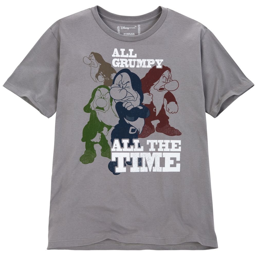 ''All Grumpy All the Time'' Grumpy Tee for Men -- Made With Organic Cotton