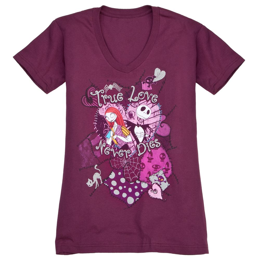 V-Neck The Nightmare Before Christmas Tee for Women
