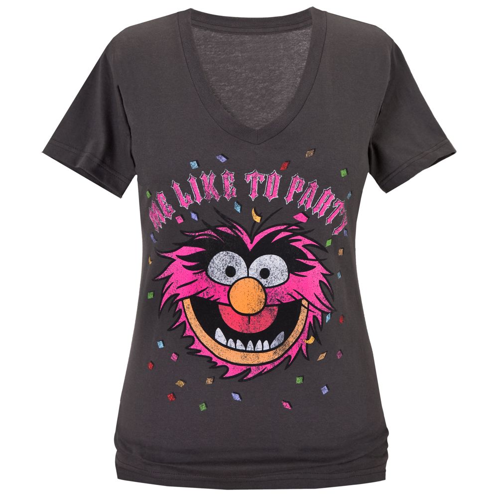 ''Me Like to Party'' Animal Tee for Women