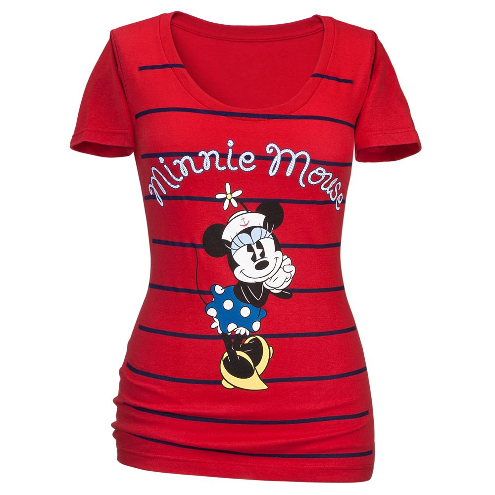 Sailor Minnie Mouse Tee for Women