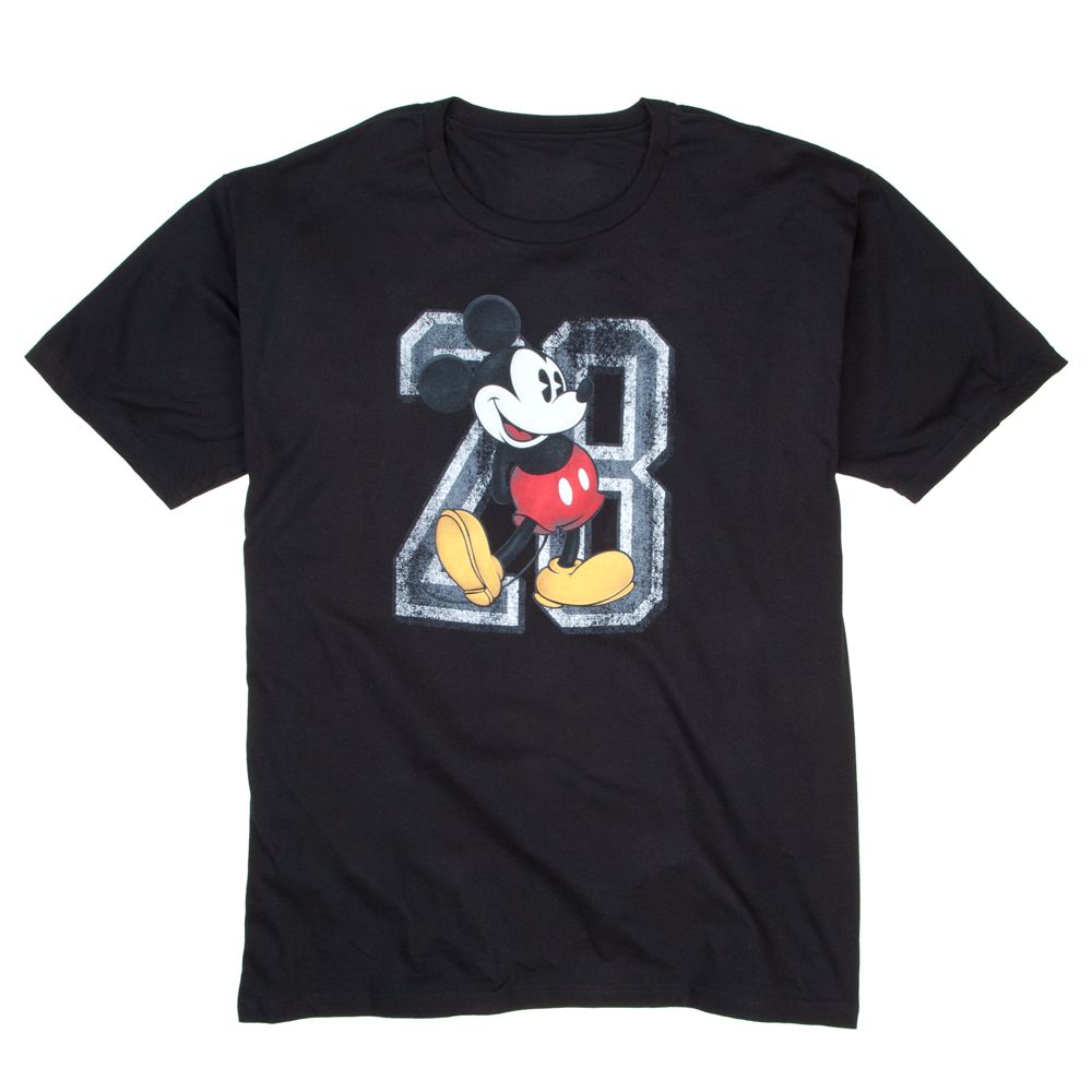 ''28'' Mickey Mouse Tee for Men -- Plus Size