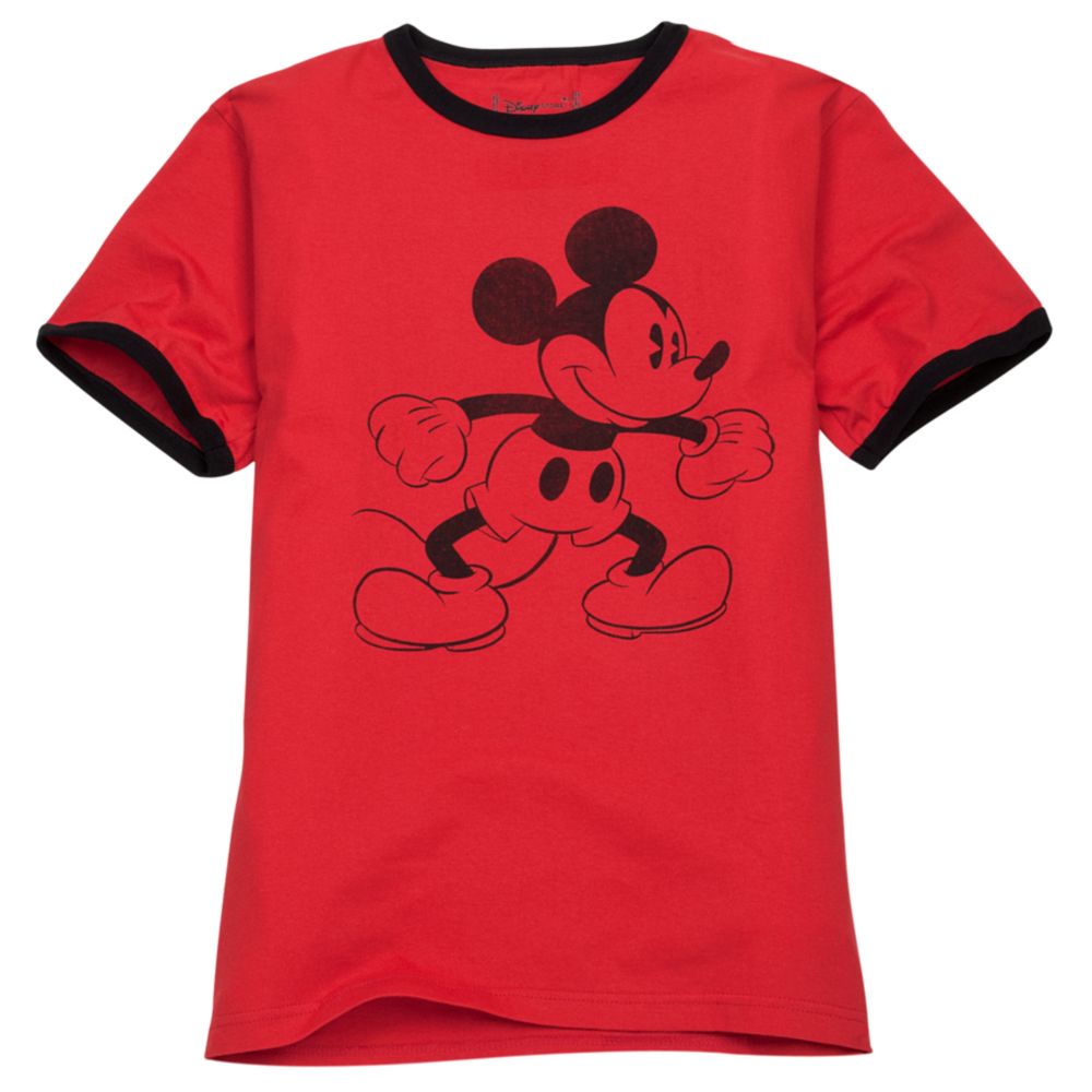 Ringer Mickey Mouse Tee for Men