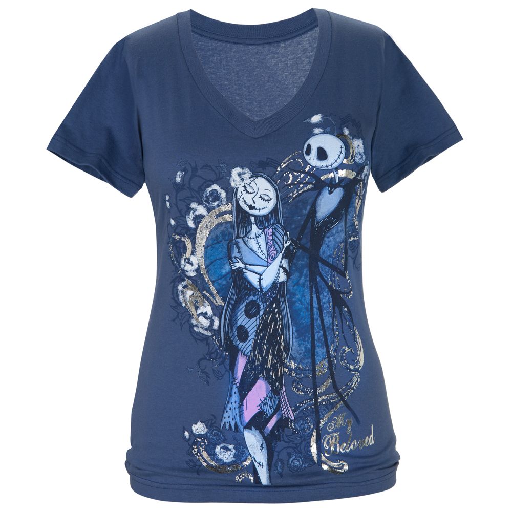 ''My Beloved'' Sally and Jack Skellington Tee for Women