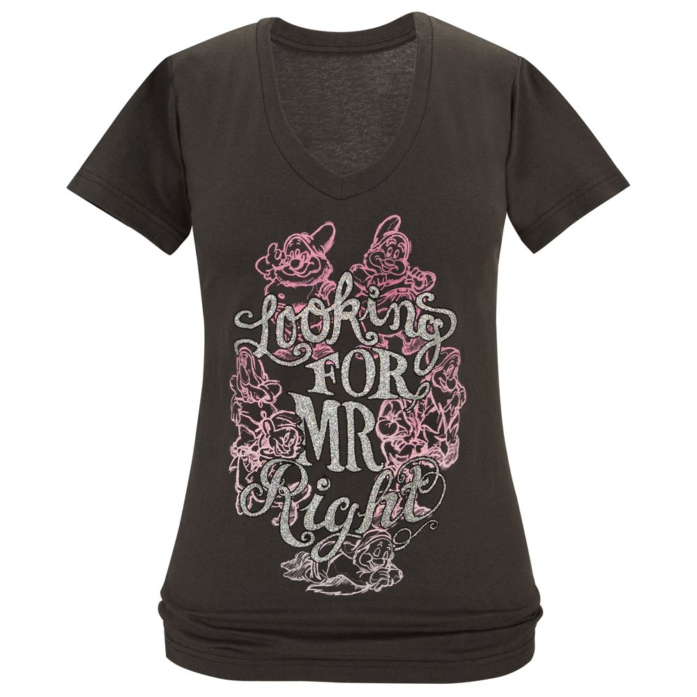 ''Looking for Mr. Right'' Seven Dwarfs Tee for Women
