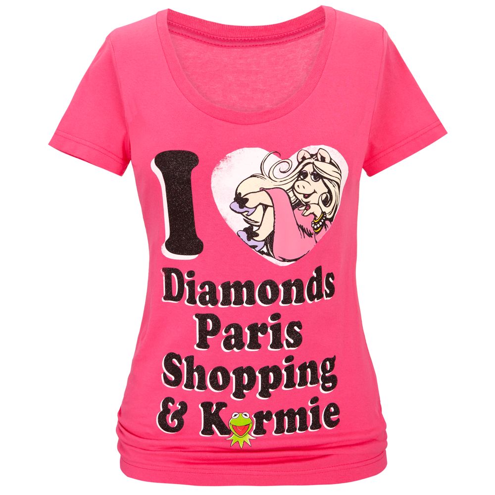 Scoop Neck Miss Piggy Tee for Women